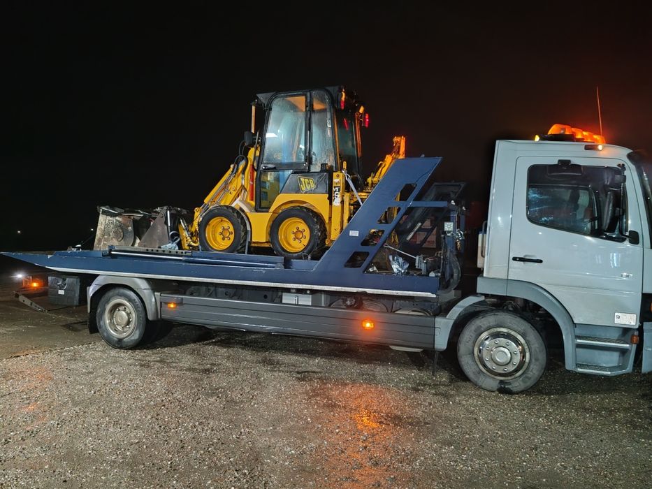 Transport stivuitoare, nacele , utilaje agricole, buldo, bobcat!