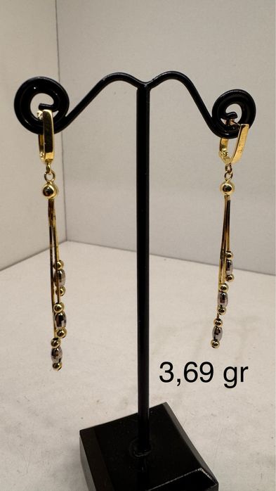 Cercei din aur de 14k