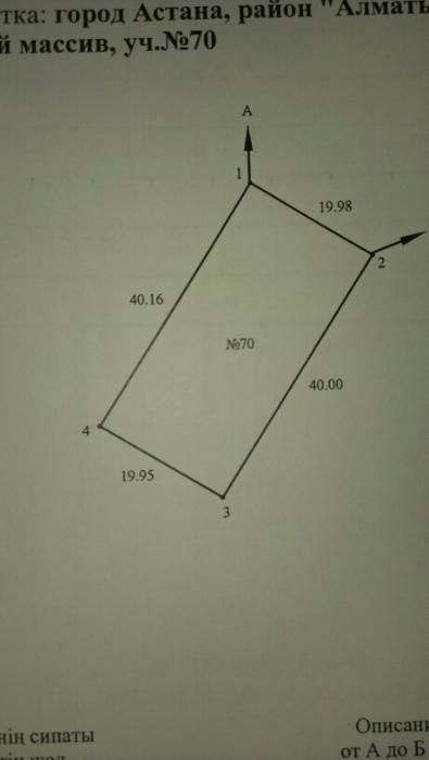 Продам земельный участок в районе Коянды