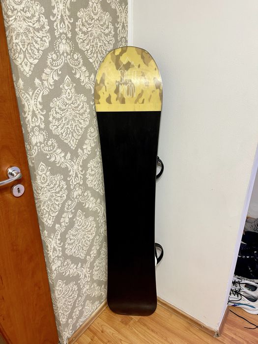 Placa snowboard 160 cm wide salomon cu legaturi