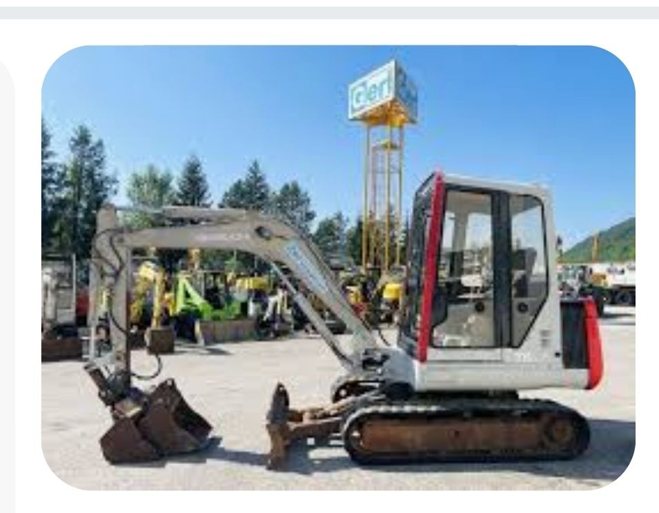 Ofer servicii cu buldoexcavator și miniexcavator