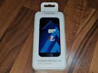 Folie silicon full cover originala Samsung A5 2017 A520 set 2 bucati