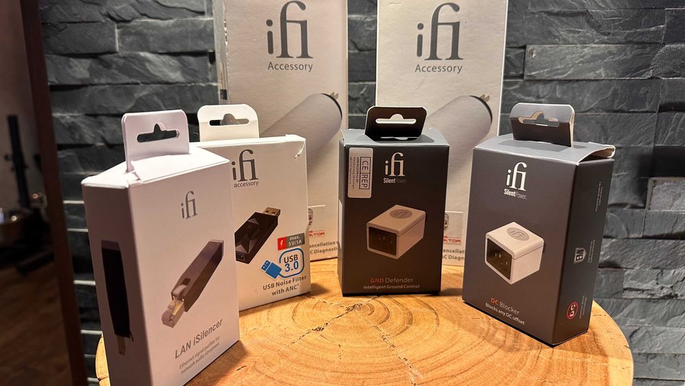 Filtru iFi Audio DC Blocker • Elimină DC Offset • SilentPower • Ca nou