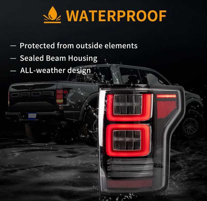 Комплект Тунинг стопове Ford F150 2015+ жълт мигач