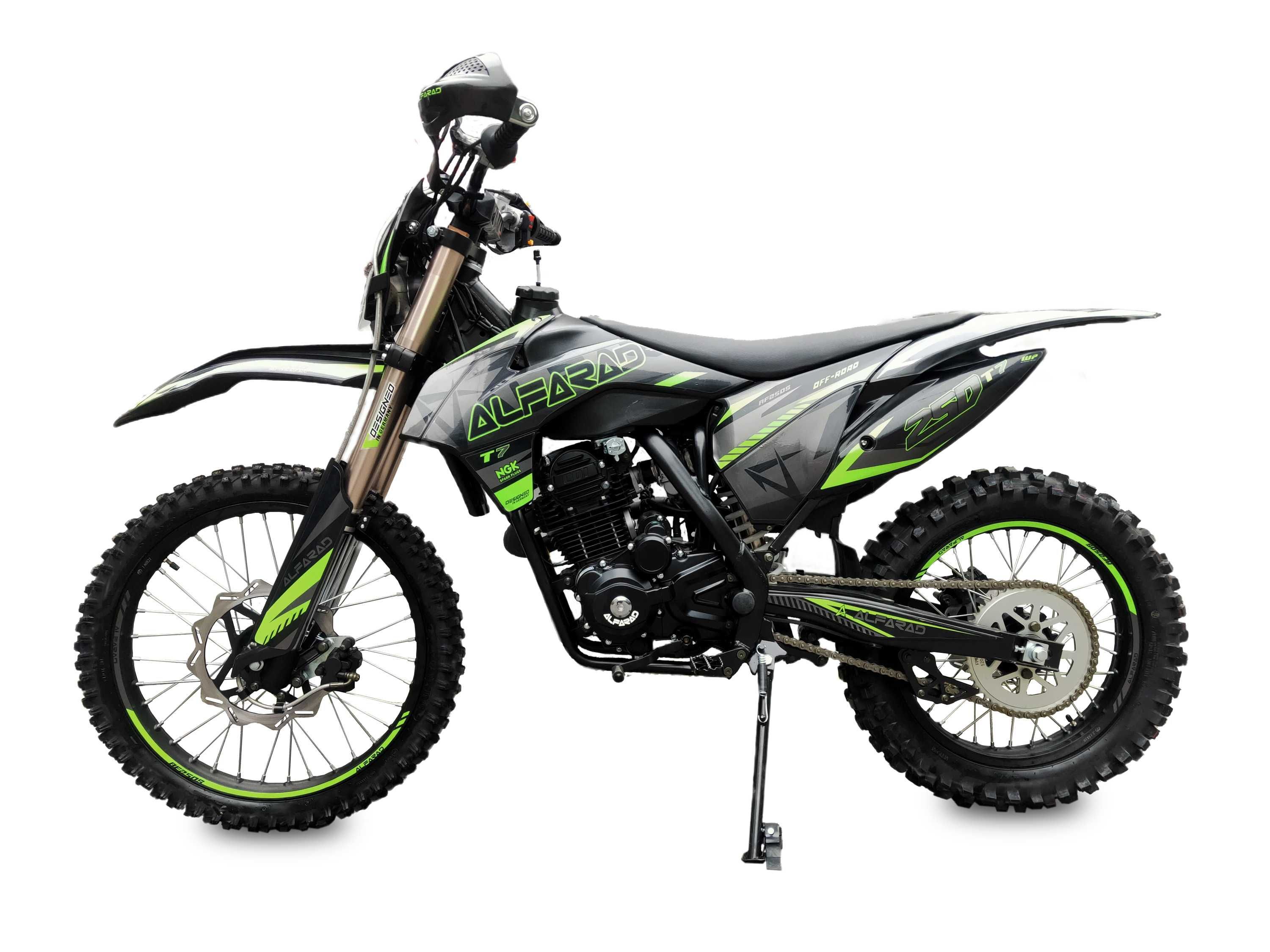 Moto Cross Alfarad T7 250cc Roti Mari 21/18 Pornire Buton Garantie