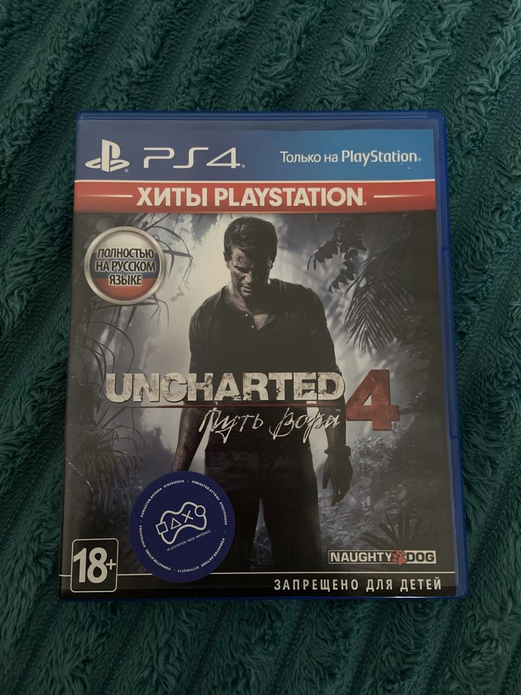 Диски на ps4  Путь вора ,жизнь после