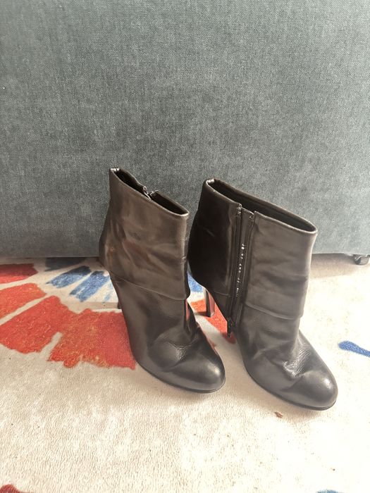 Botine piele naturala