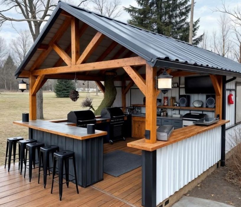 Casute / terase / foisoare din lemn