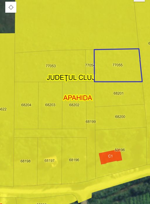 Vând teren intravilan Câmpenești Apahida jud. Cluj