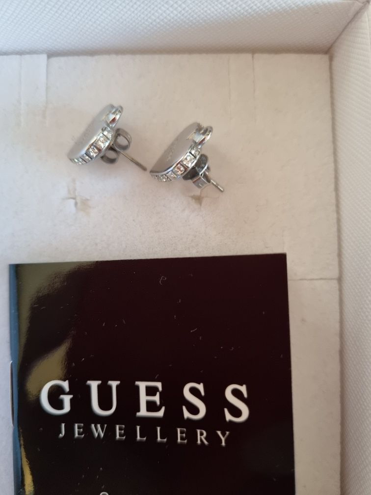 Обеци Guess сърца