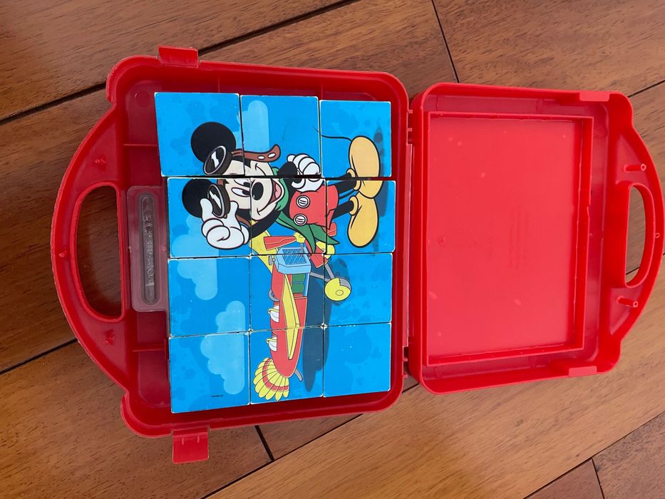 Puzzle cu cuburi, clementoni,3-5 ani