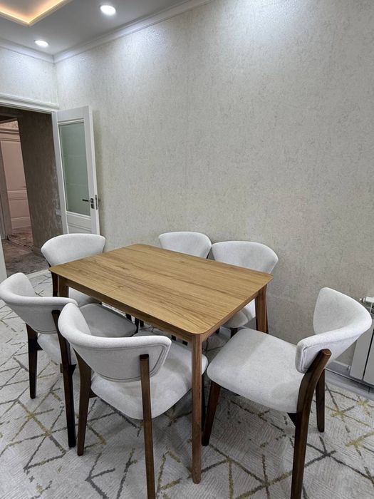 Oshxonaga stol stul Yogochli stol stul  stol stul kuxnyaga