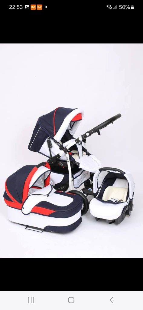 Cărucior Krausman 3x1 unisex