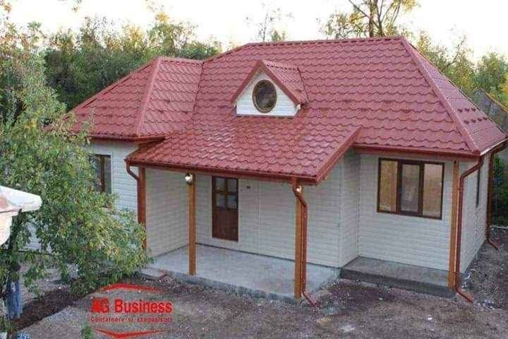 Vând și realizez case pe structura metalica