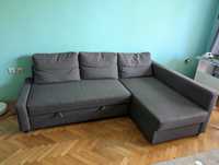 Разтегателен диван с лежанка