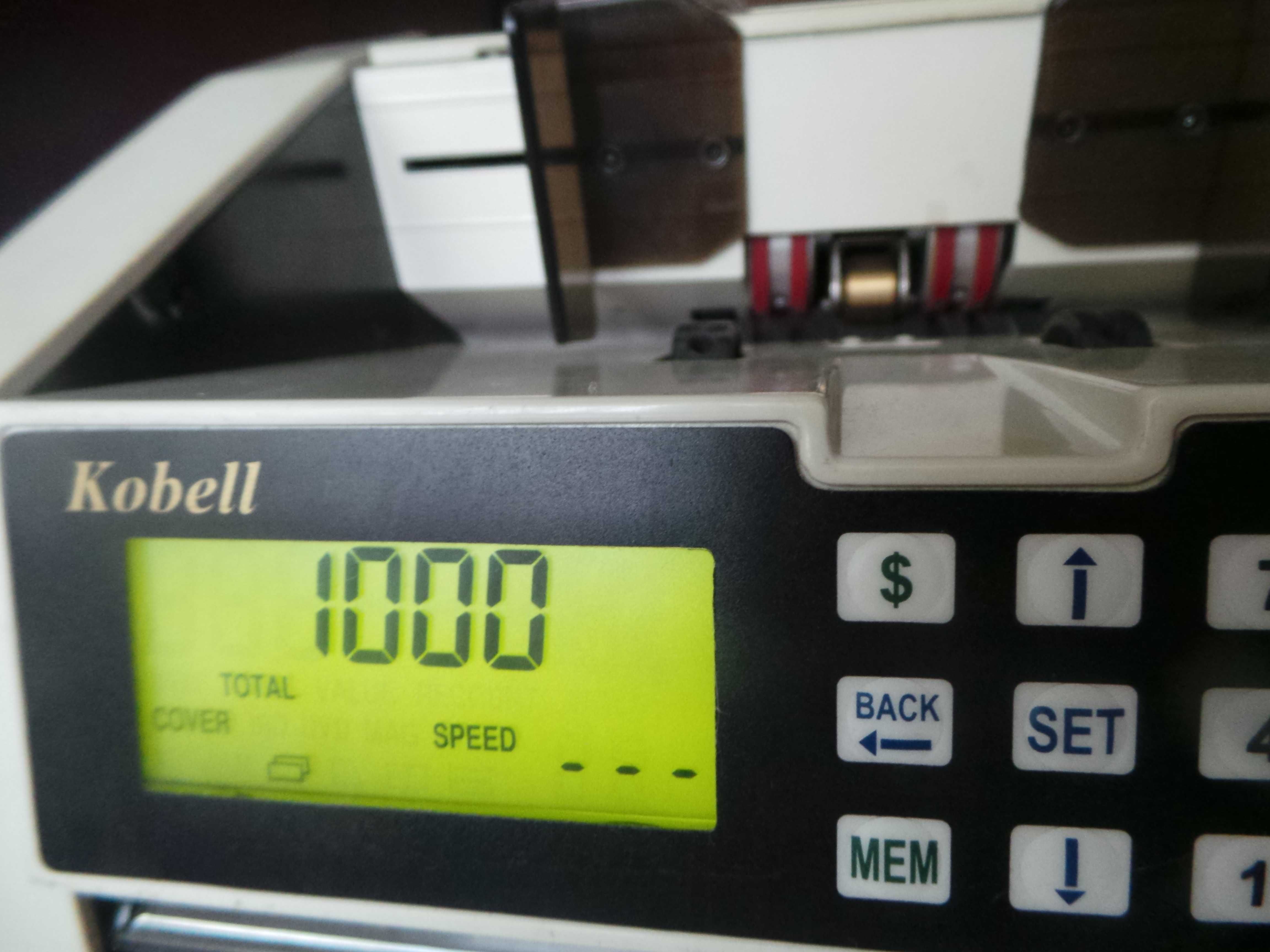 Masina de numarat bancnote Kobell 8760 UV/MG/IR - High Speed Counter
