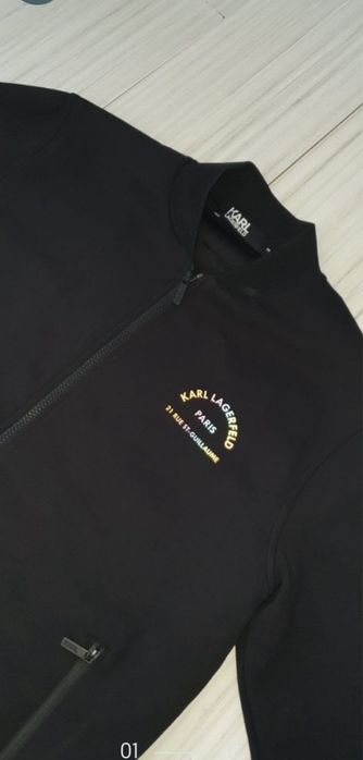 Karl Lagerfeld Paris Full Zip Mens Size M ОРИГИНАЛ!