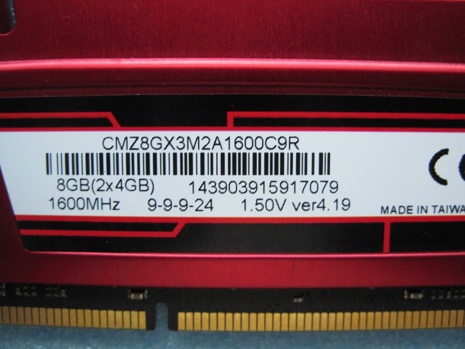 Memorie ddr3 8GB