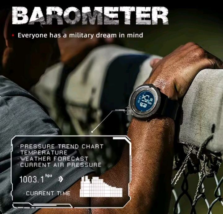 North Edge Apache-46, ceas outdoor/militar Compas/Baro/Altimetru/Termo