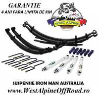 Kit suspensie profesionala IRON MAN - Ford Ranger + 40 mm (1986-2011)