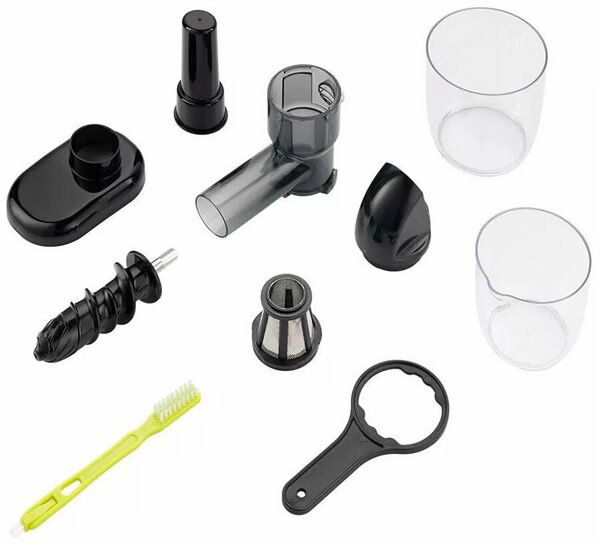 Шнековая соковыжималка Kitfort КТ-1146-7 красный