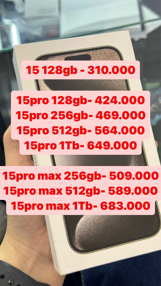 Iphone 15 pro 256 gb , Айфон 15 про 256 гб