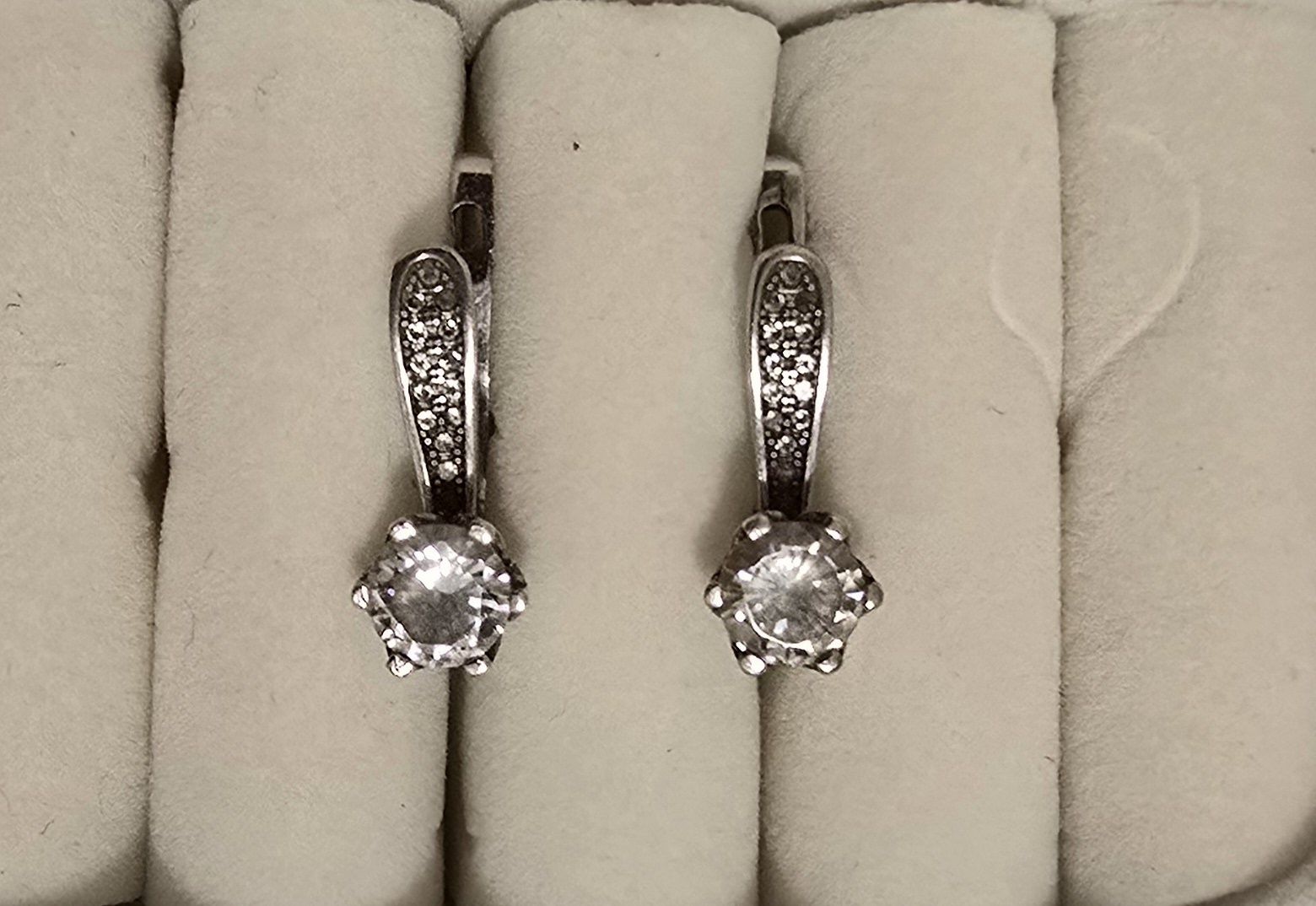 Серебряные серьги