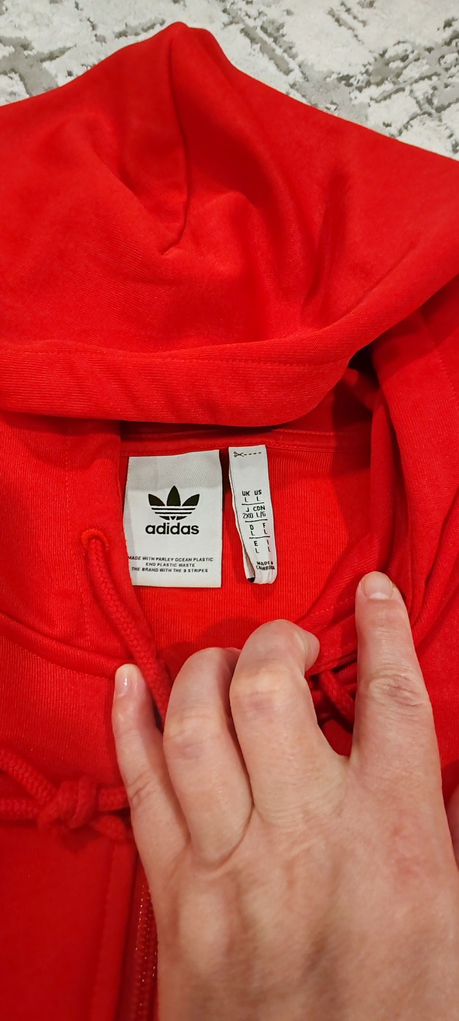 Hanorac cu gluga Adidas L/XL