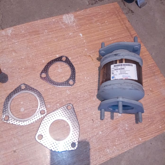 Заводской пламегаситель для lacetti 1.6 /nexia donc 1.6