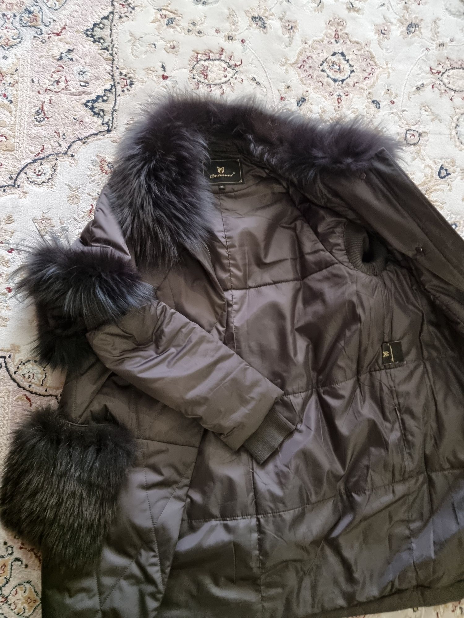 Куртка осень-зима на верблюжьей шерсти