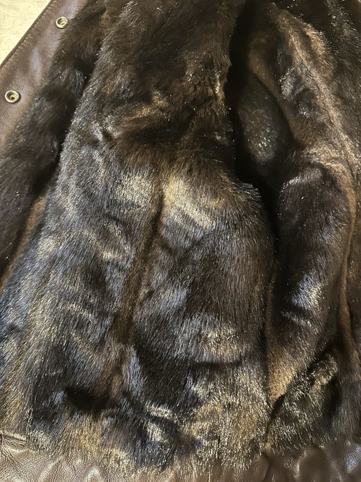 Кожено яке Trussardi