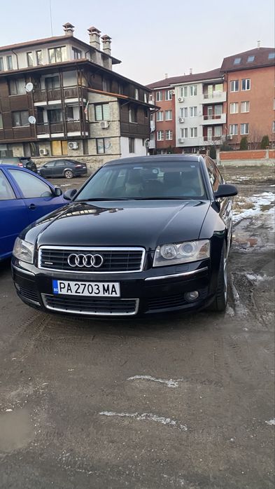 Ауди А8 Д3 преди фейс броня