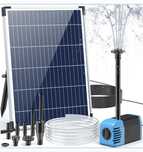 Sistem pompa iaz 12W cu panou solar