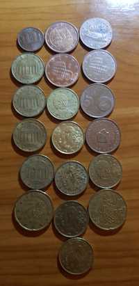 Vand monede euro colectie vechi.