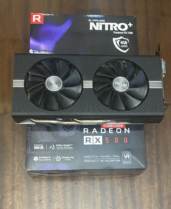 Sapphire RX 580 4gb Nitro+