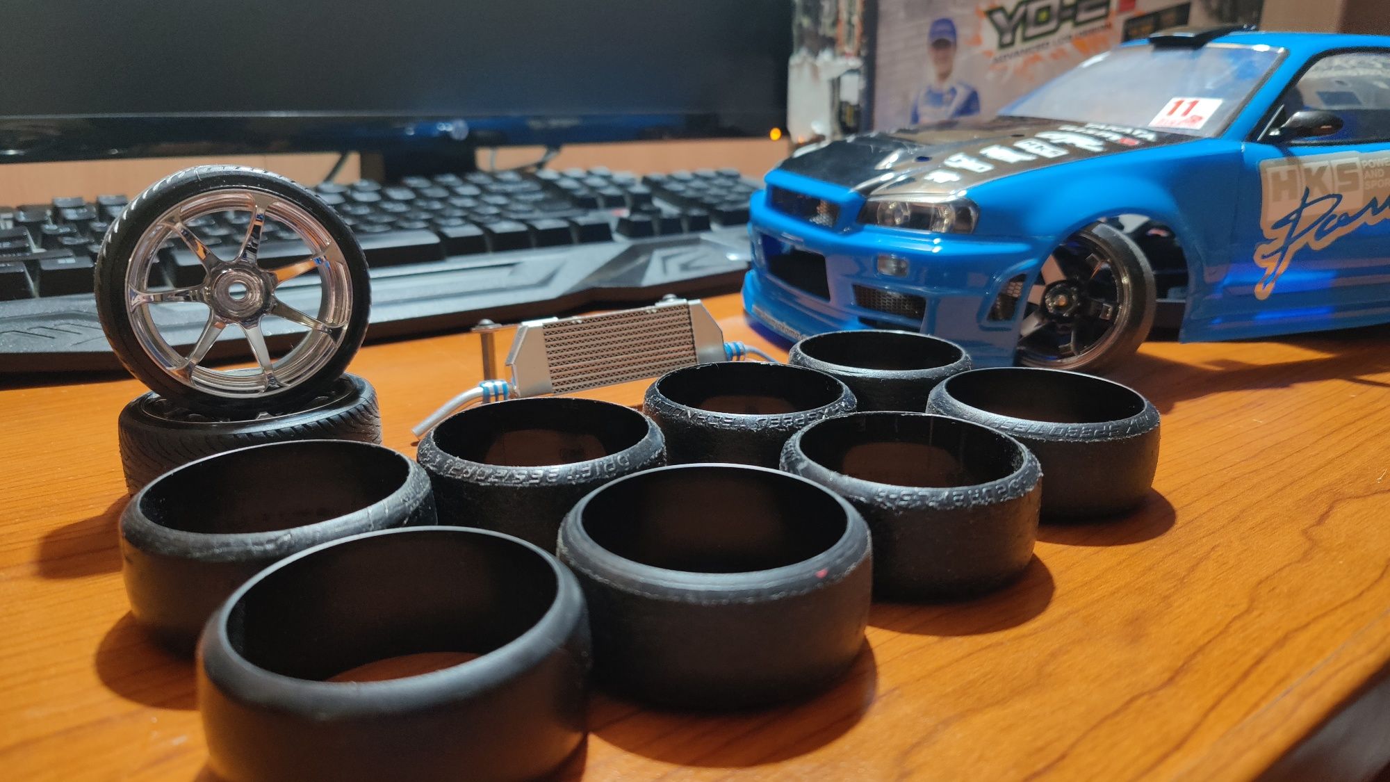 Радиоуправляемая rc drift yokomo yd2 e модель для дрифта