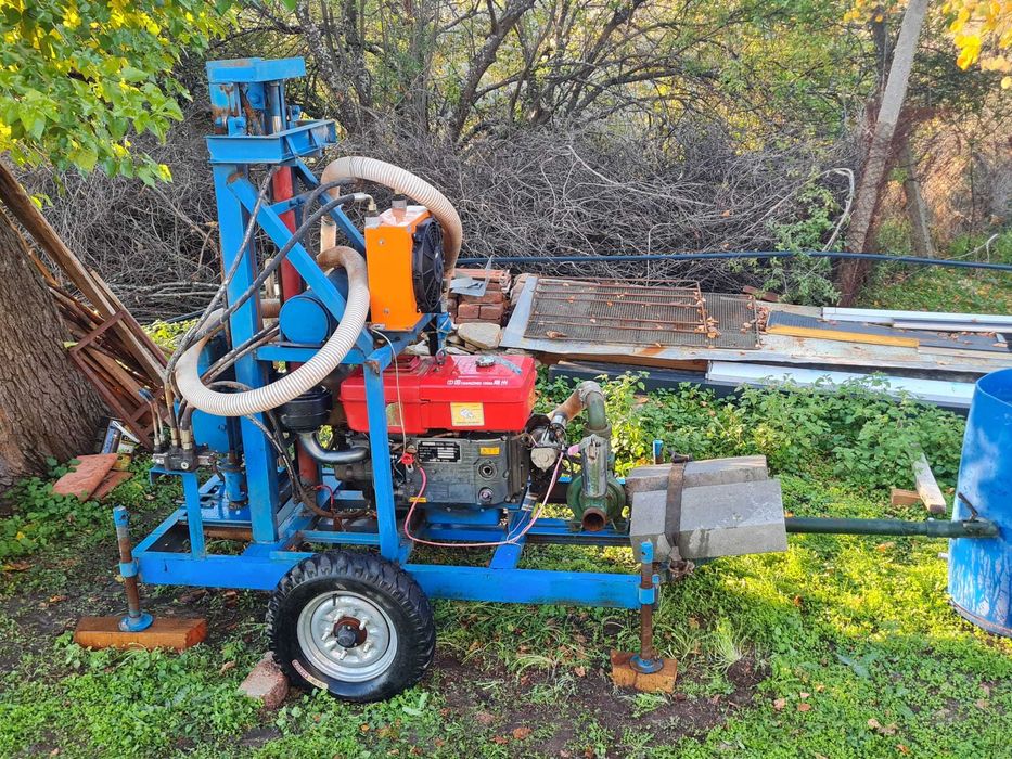 Сондажна машина дизелова 22кс пълен комплект