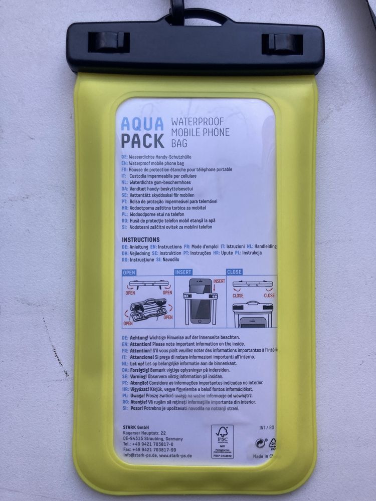 Vand husa subacvatica IPX8 Stark Aqua Pack