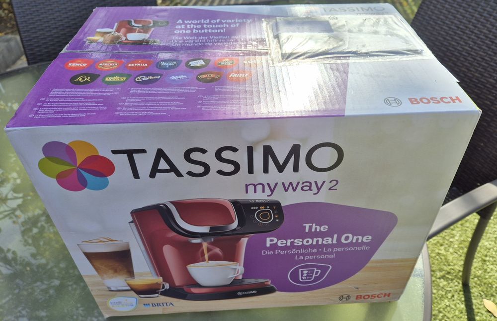 Vand Espressor Bosch Tassimo MY WAY 2 TAS6503, 1500W, 1.3 L, Nou