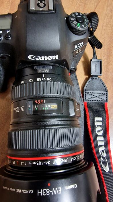Aparat foto DSLR full frame Canon EOS 6D Mark II 7195 cadre