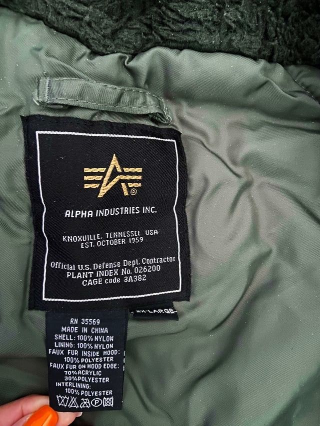 Зимно яке Parka Alpha Industries N-3B 100%оригинал
