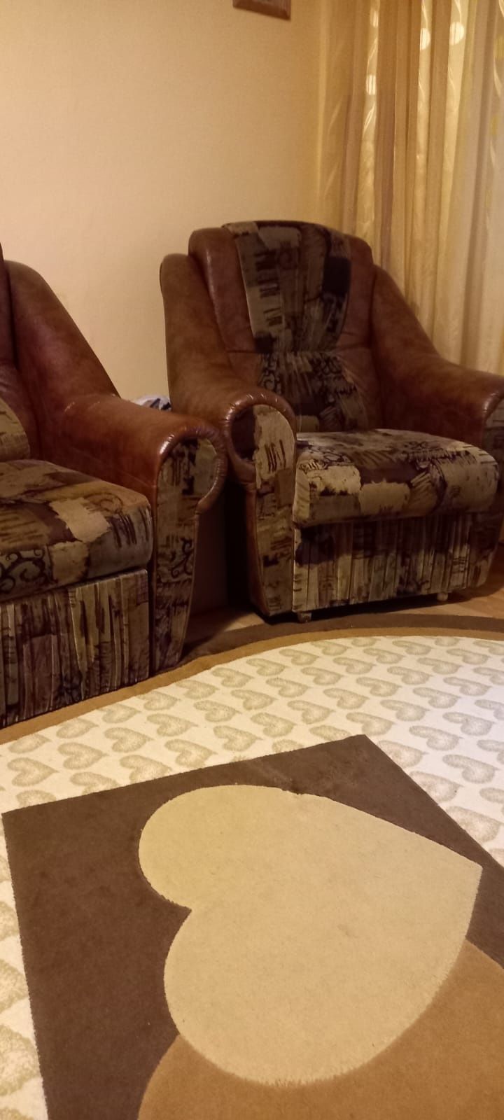 Canapea extensibila si fotolii