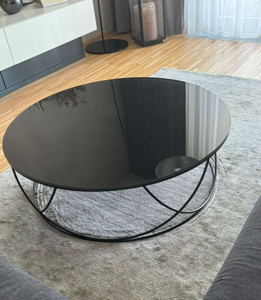 Masă sticlă coffe table Rolf Benz