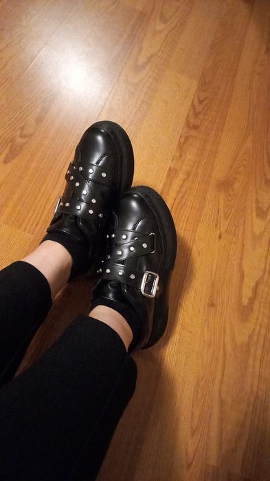 Adidasi de toamna, cu detalii argintii, noi