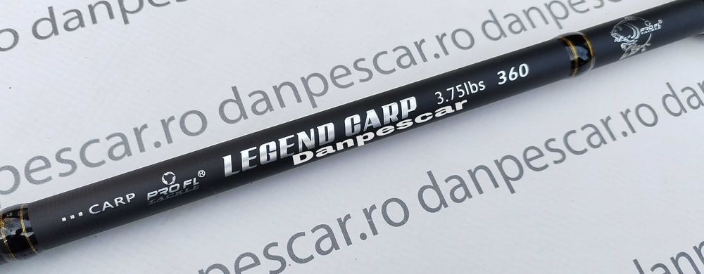 Lanseta carbon PROFL Legend Carp 3,60 METRI DIN 3 BUCATI 3,75 lbs