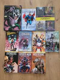 Thor-MsMarvel-Cyberpunk-Batman Killing Joke-Superman for Tomorrow