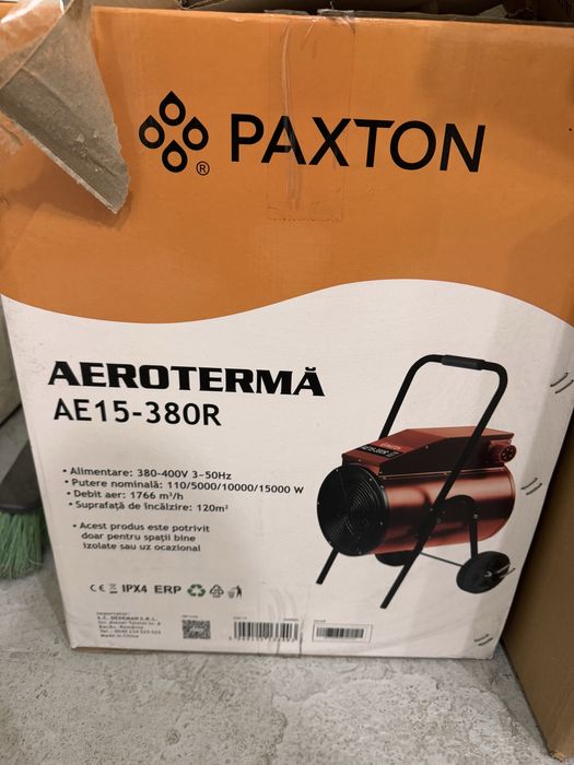 Aeroterma aer cald/ rece electrica Paxton