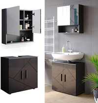 Мебели за баня vicco irma, модерен шкаф за баня, тоалетка, шкаф с огле