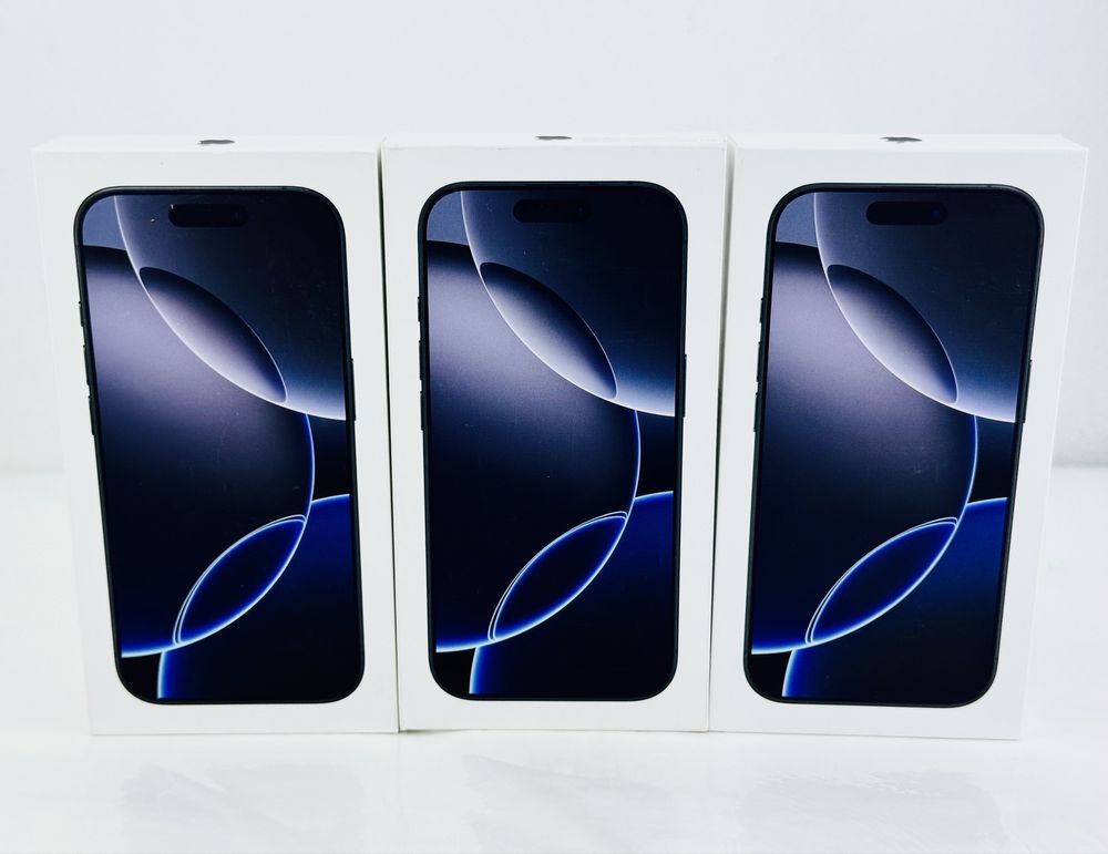 ПРОМО! Apple iPhone 16 Pro 128GB Black Titanium Гаранция!