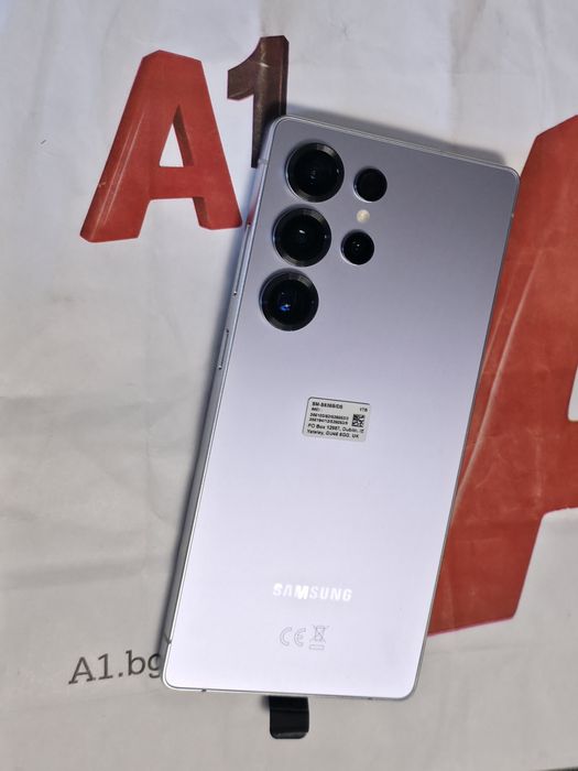 ***КАТО НОВ 1TB Samsung S25 Ultra Гаранция от A1 до 2027 SilberBlue